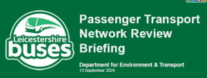 Passenger Transport Network Review