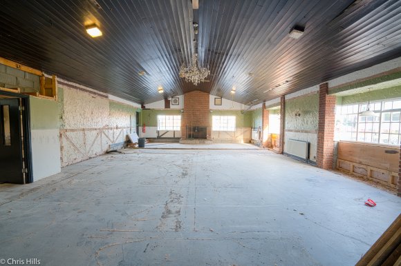 Cleared function room