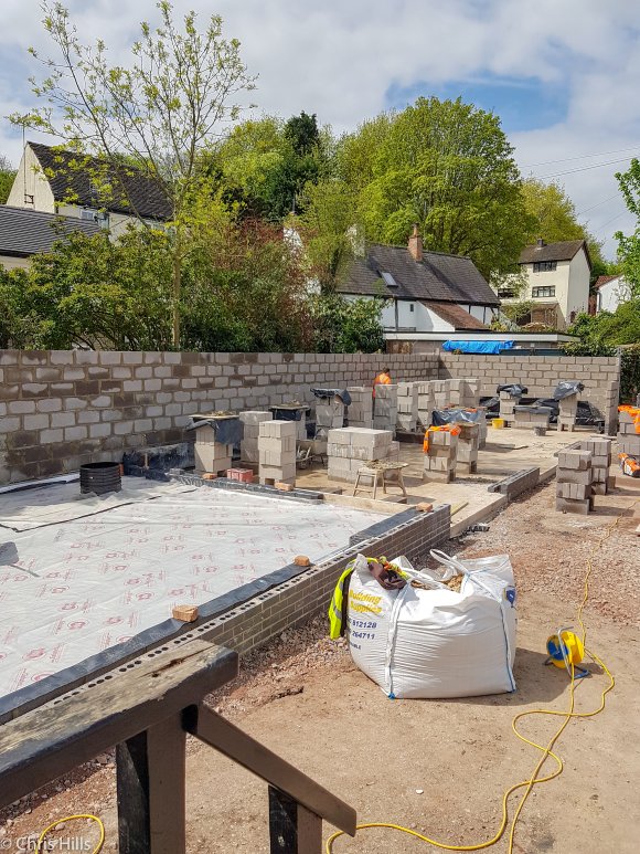 New toilets and extra storage